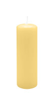 Stumpenkerzen 150 x  Ø 40 mm, Grapefruit Gelb, 16...