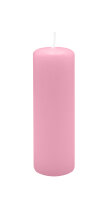 Stumpenkerzen 150 x  Ø 40 mm, Rosa, 16 Stück