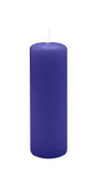 Stumpenkerzen 150 x  Ø 40 mm, Royalblau, 16...