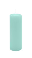 Stumpenkerzen 150 x  Ø 40 mm, Türkis, 16...