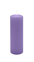 Stumpenkerzen 150 x  Ø 40 mm, Veilchen, 16 Stück