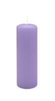 Stumpenkerzen 150 x  Ø 40 mm, Lavendel-Lilac, 16...