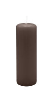 Stumpenkerzen 150 x  Ø 40 mm, Chocolate...