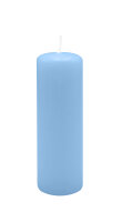 Stumpenkerzen 150 x  Ø 40 mm, Blue Bell Hellblau,...