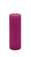 Stumpenkerzen 150 x  Ø 40 mm, Brombeere, 16...