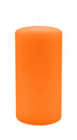 Stumpenkerzen 150 x  Ø 90 mm, Mandarin Orange, 2...