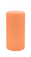 Stumpenkerzen 150 x  Ø 90 mm, Mango Orange, 2...