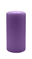 Stumpenkerzen 150 x  Ø 90 mm, Violett, 2 Stück