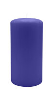 Stumpenkerzen 150 x  Ø 90 mm, Royalblau, 2 Stück