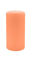 Stumpenkerzen 150 x  Ø 90 mm, Lachs, 2 Stück
