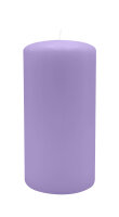 Stumpenkerzen 150 x  Ø 90 mm, Lavendel-Lilac, 2...