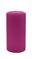 Stumpenkerzen 150 x  Ø 90 mm, Brombeere, 2 Stück
