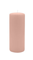 Stumpenkerzen 200 x  Ø 90 mm, Taupe Rose, 2...