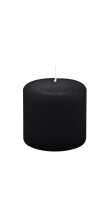 Stumpenkerzen 60 x  Ø 60 mm, Schwarz, 16 Stück