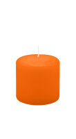 Stumpenkerzen 60 x  Ø 60 mm, Mandarin Orange, 16...