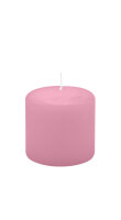 Stumpenkerzen 60 x  Ø 60 mm, Rosa, 16 Stück