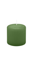Stumpenkerzen 60 x  Ø 60 mm, Grün, 16 Stück