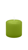 Stumpenkerzen 60 x  Ø 60 mm, Limonegrün, 16...