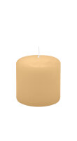 Stumpenkerzen 60 x  Ø 60 mm, Beige, 16 Stück
