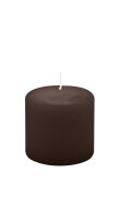 Stumpenkerzen 60 x  Ø 60 mm, Chocolate Schokolade,...