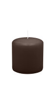 Stumpenkerzen 70 x  Ø 70 mm, Chocolate Schokolade,...