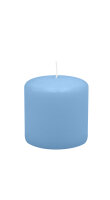 Stumpenkerzen 70 x  Ø 70 mm, Blue Bell Hellblau,...