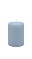 Stumpenkerzen 100 x  Ø 70 mm, Jeans Blau, 12...
