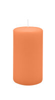 Stumpenkerzen 130 x  Ø 70 mm, Mango Orange, 12...