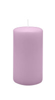 Stumpenkerzen 130 x  Ø 70 mm, Mittelflieder, 12...