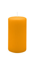 Stumpenkerzen 130 x  Ø 70 mm, Honig, 12 Stück