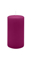 Stumpenkerzen 130 x  Ø 70 mm, Brombeere, 12...