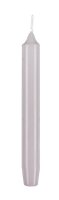 Tafelkerzen Taupe Rose 250 x Ø 25 mm, 12 Stück
