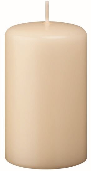 Stumpenkerzen (Flachkopf) Vanilla Bisquit 250 x Ø 80 mm, 4 Stück