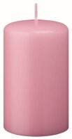 Stumpenkerzen (Flachkopf) Rosa 200 x Ø 70 mm, 4...