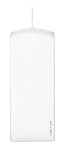Quaderkerzen Weiß 60 x Ø 60/60 mm, 4 Stück