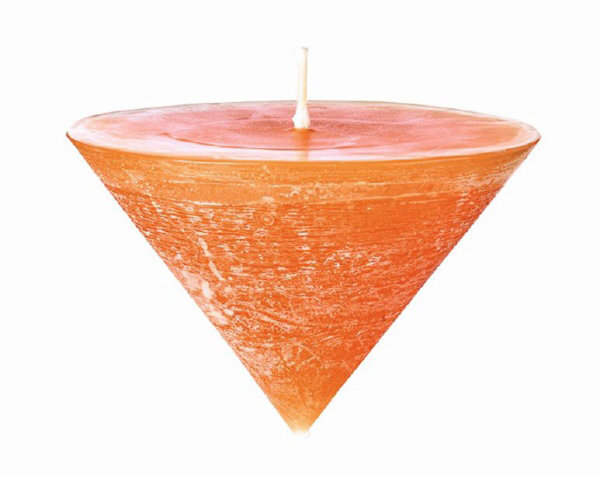 Outdoor Schwimmkerze Orange 150 x Ø 100 mm, 1 Stück