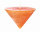 Outdoor Schwimmkerze Orange 150 x Ø 100 mm, 1 Stück