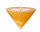 Outdoor Schwimmkerze Gelb 150 x Ø 100 mm, 1 Stück