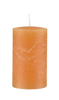 Kerzen Rustik Stumpen Orange 50 x Ø 50 mm, 1...