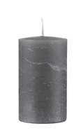 Kerzen Rustik Stumpen Grey Grau 100 x Ø 50 mm, 1...