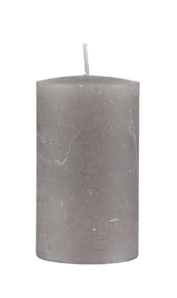 Kerzen Rustik Stumpen Taupe 100 x Ø 70 mm, 1 Stück