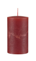 Kerzen Rustik Stumpen Weihnachtsrot 100 x Ø 70 mm,...