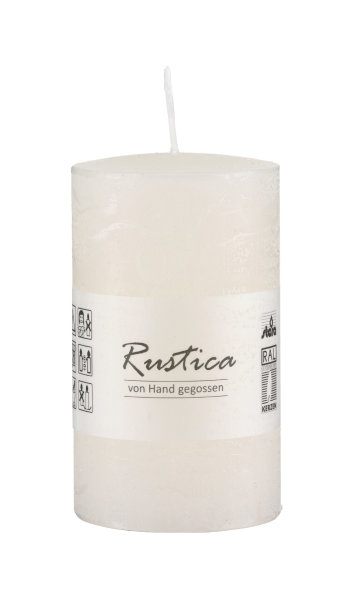 Kerzen Rustik Stumpen Champagner 200 x Ø 70 mm, 1 Stück