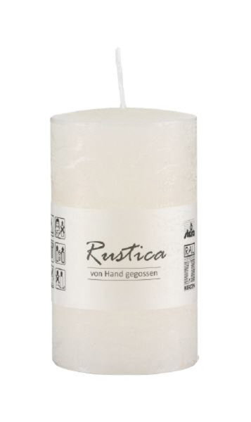 Kerzen Rustik Stumpen Champagner 250 x Ø 80 mm, 1 Stück
