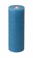 Rustik Kerzen mit Teelichteinsatz Ocean Blau  250 x...
