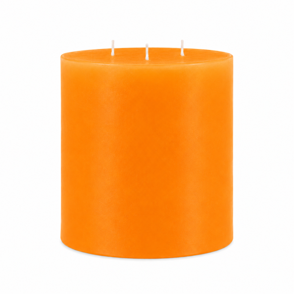 3-Docht Kerze Gelb 150 x Ø 150 mm, 1 Stück