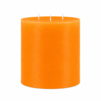 3-Docht Kerze Gelb 150 x Ø 150 mm, 1 Stück