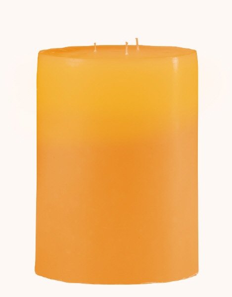 3-Docht Kerze Gelb 200 x Ø 150 mm, 1 Stück