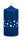 Weihnachtskerzen Sterne in Samt-Optik Midnight Blue 120 x 60 mm, 4er Set
