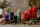 Weihnachtskerzen Eiskristalle in Samt-Optik Midnight Blue 80 x 60 mm, 4er Set